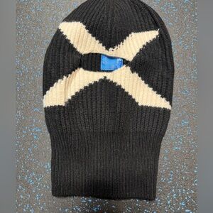 Black and Cream Men's Balaclava